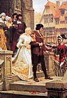 Edmund Blair Leighton A Call to Arms painting